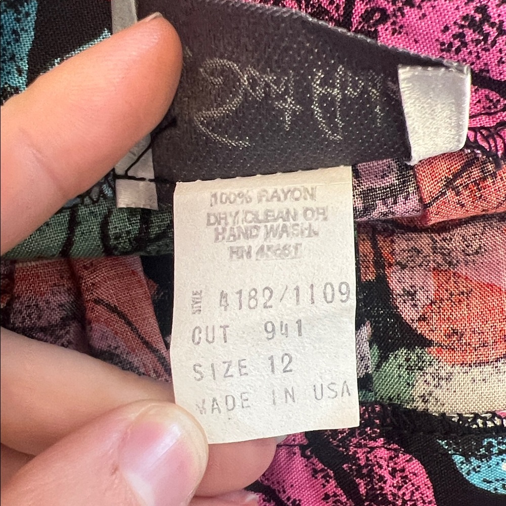 Vintage Floral Skirt - Picture 8 of 8